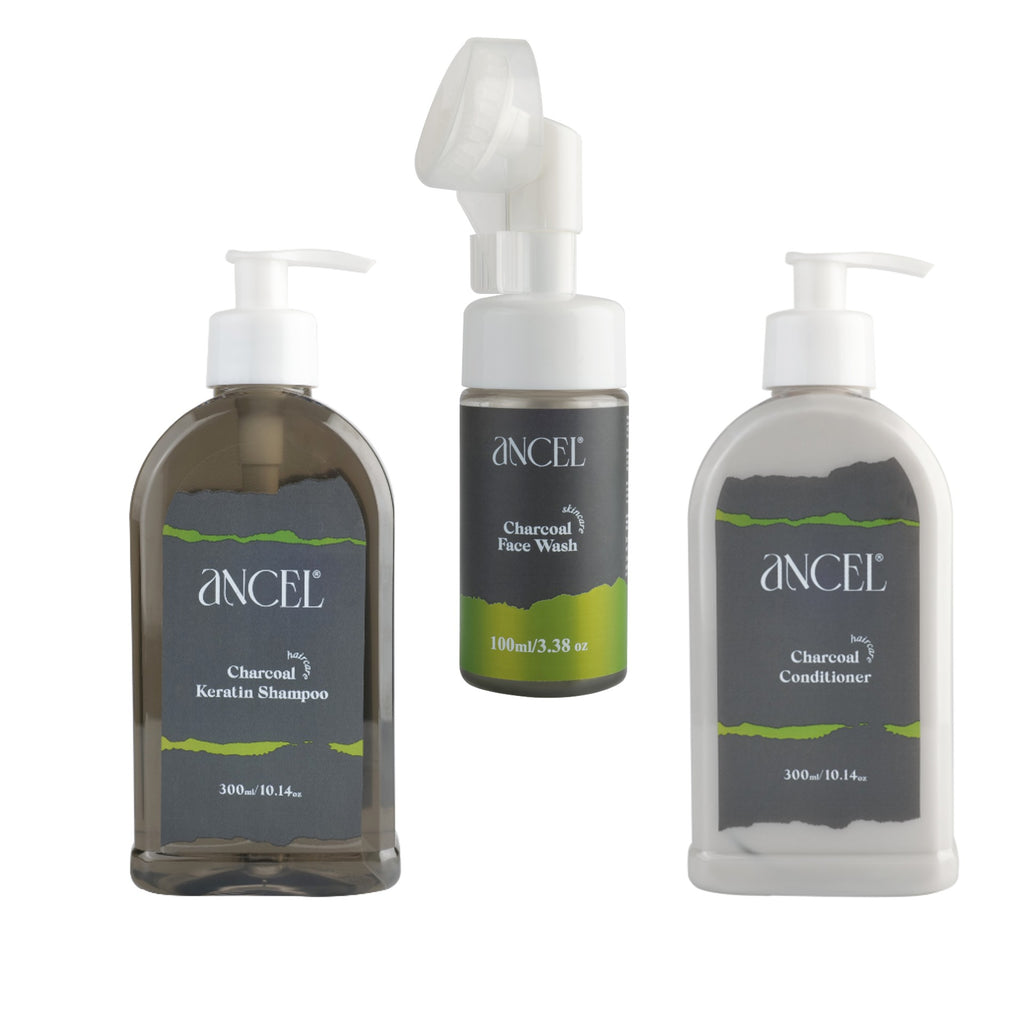 Charcoal Personal Care Kit